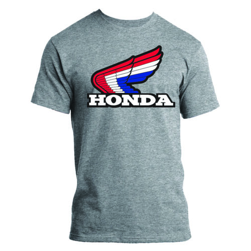 Honda Retro Wing T-Shirt by Mayhem Industries Inc.